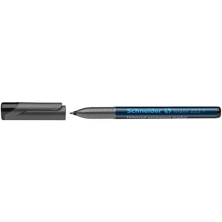 Marker permanent Schneider OHP 222, negru, 0.7 mm