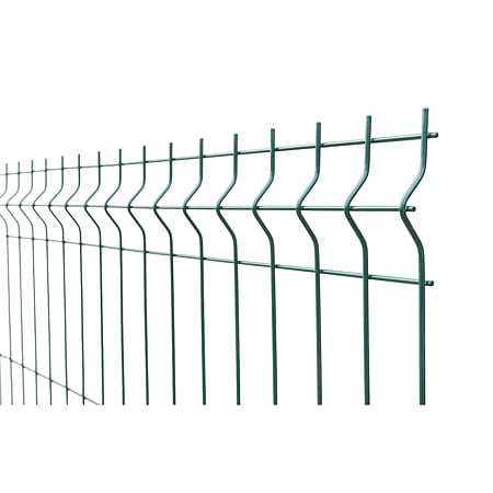 Panou gard zincat verde 2000 x 630 x 4,2 mm