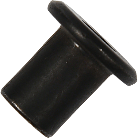 Piulita infundata cilindrica, otel zincat negru, D: 15, M6 x 12 mm