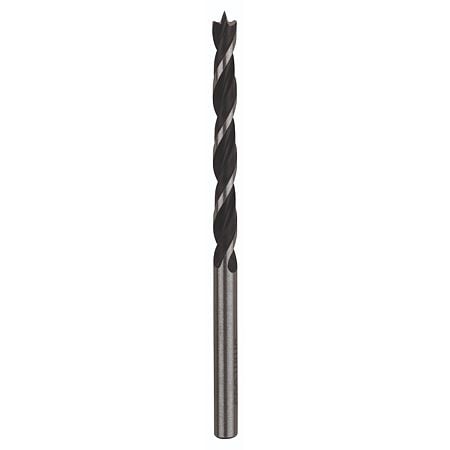 Burghiu elicoidal Bosch, mandrina standard, pentru lemn, 5 mm
