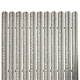 Sipca metalica gard Tisa, gri grafit, RAL 7024, stejar alb, 0.4 mm, 1500 x 115 mm, 25 bucati + 50 bucati surub autoforant