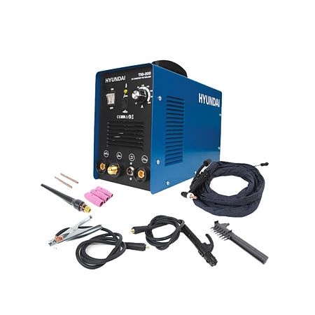 Invertor sudura Hyundai TIG 200, reglaj curent, indicator de supraincalzire, 230 V Invertor sudura Hyundai TIG 200, reglaj curent, indicator de supraincalzire, 230 V