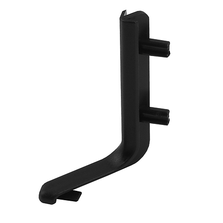 Colt exterior 90 grade pentru Profil aluminiu LB (tip Gola) - L, plastic, negru