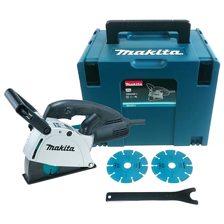 Masina frezat caneluri Makita SG1251J, disc diamantat, 1400 W, 125 mm