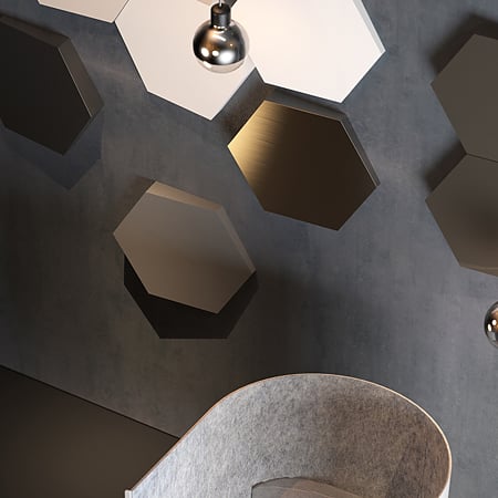 Placa MDF laminat bronz periat 1F AL06 Kronospan, 2800 x 1300 x 19 mm