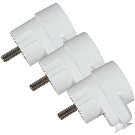 Stecher cu priza Anco, 230 V, 16A, alb, 3600 W Stecher cu priza Anco, 230 V, 16A, alb, 3600 W