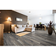 Parchet laminat 10 mm Kronotex Amazone 3572 Oak Harbour Grey, nuanta medie, stejar gri, clasa de trafic 33, click Aqua Pearl, 1380 x 157 mm