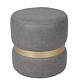 Taburet Ring, inel auriu, stofa gri deschis M609, rotund, 38 x 38 x 40 cm Taburet Ring, inel auriu, stofa gri deschis M609, rotund, 38 x 38 x 40 cm