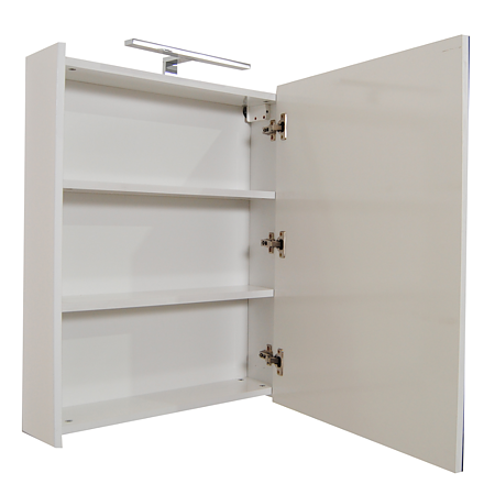 Set Mobilier Seria 502 Badenmob, masca, lavoar, oglinda, alb, 60cm