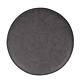 Taburet Ring, inel auriu, stofa gri M611, rotund, 38 x 38 x 40 cm Taburet Ring, inel auriu, stofa gri M611, rotund, 38 x 38 x 40 cm