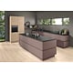 Blat de lucru compact laminat Egger F206 ST9 Pietra Grigia negru, miez negru, mat, 4100 x 920 x 12 mm