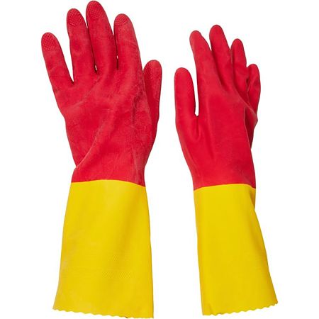 Manusi de unica folosinta Vileda Comfort Plus, latex, L