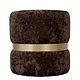 Taburet Ring, inel auriu, catifea maro E60, rotund, 38 x 38 x 40 cm Taburet Ring, inel auriu, catifea maro E60, rotund, 38 x 38 x 40 cm