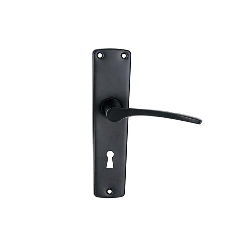 Maner tip sild pentru cheie, aluminiu, negru, 54 mm