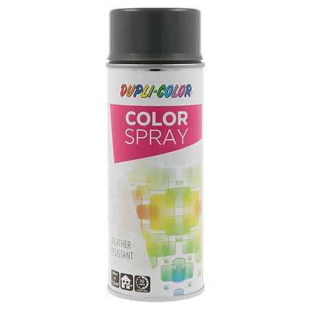 Vopsea spray universala Dupli-Color, gri metal RAL 7011, lucios, interior/exterior, 400 ml