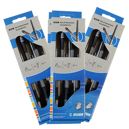 Set surubelnite pentru Electronisti, 5 BUC