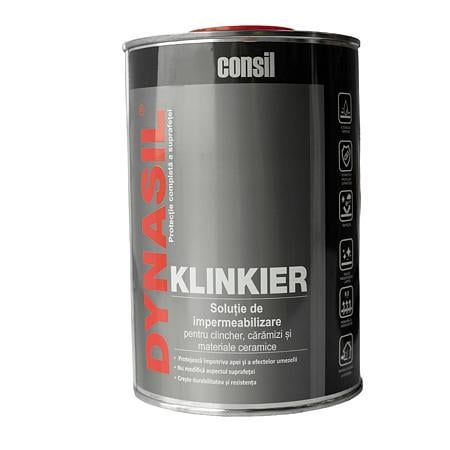 Solutie de impermeabilizare pentru clincher si caramida  Dynasil Klinkier, 1 l