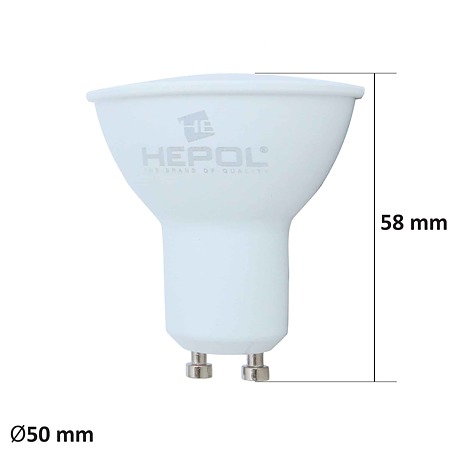 Bec LED Lohuis, spot, GU10 , 8W, 900 lm, lumina calda 3000 K