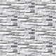Placa portelanata Quarry Grey, model digital, dreptunghiulara, 21 x 56 cm