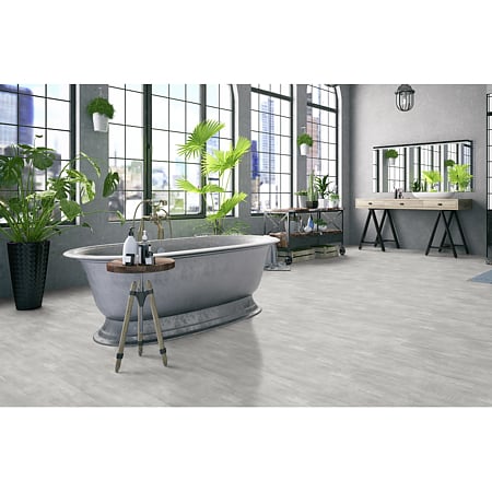 Pardoseala LVT 4.4 mm Tarkett Progressive House Mario, impermeabil, nuanta medie, decor lemn, clasa de trafic comercial normal 31, sistem click, 1220 x 200 mm 