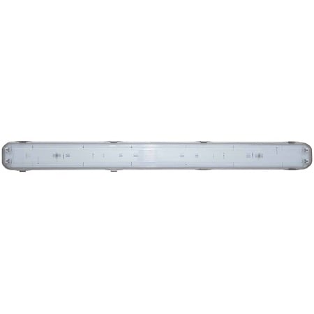 Corp iluminat pentru tub LED Hepol, G13, 2 x T8, IP65, gri