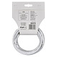 Cablu coaxial Emos CB130/ RG6U, 1 conductor, diametru 1.02 mm, alb, 5 m/colac