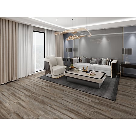 Pardoseala SPC 4+1 mm Quincy 8006, nuanta deschisa, clasa de trafic 32, click unilin 2G, folie izolatoare atasata, 180 x 1220 mm