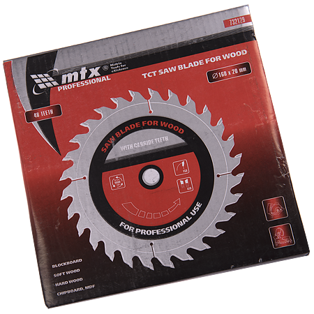 Disc debitare lemn, MTX Professional, 160 x 20 mm, 16 mm