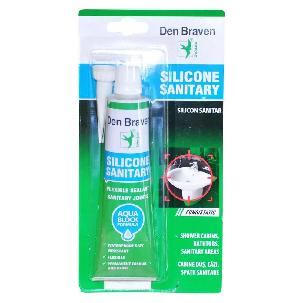 Silicon Sanitar Transparent Blister 80 ml