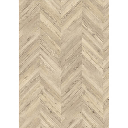 Parchet laminat 8 mm Egger NatureSense Aqua Stejar Rillington deschis EL202F, tip chevron, nuanta deschisa, clasa de trafic 32, Aqua CLIC it! , 1292 x 327 mm