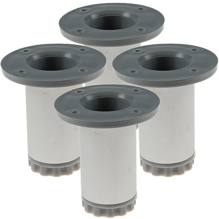 Picior rotund aluminiu TL826 D38 x 80 mm