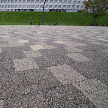 Dale Elis Umbra P4, patrat, gri deschis, 40 x 40 x 6 cm