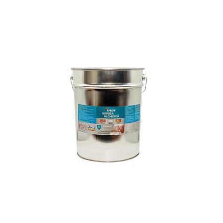 Vopsea alchidica Vady clasic, pentru lemn/metal/zidarie, interior/exterior, visiniu, 20 kg