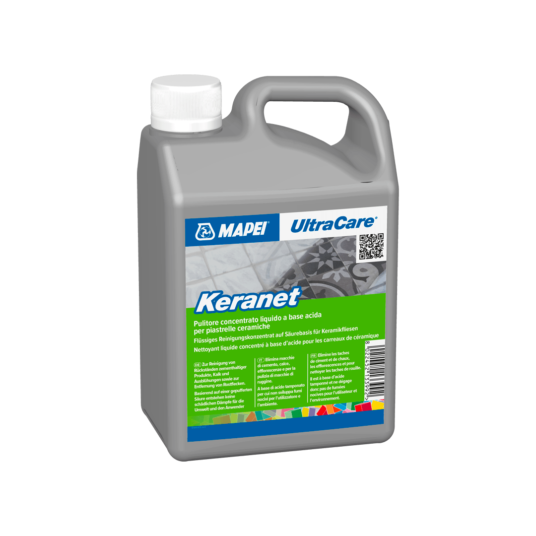 Detergent pentru curatarea murdariei pe baza de ciment Keranet Liquido, 1L baza
