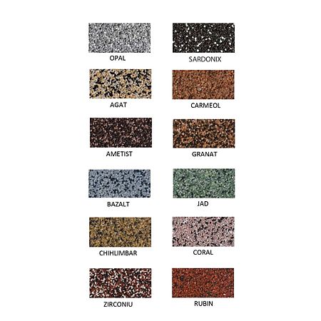 Tencuiala decorativa mozaicata Apla Soclu, granulat, interior/exterior, jad, 24 kg Tencuiala decorativa mozaicata Apla Soclu, granulat, interior/exterior, jad, 24 kg