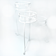 Set 3 suporti pentru flori, metal, 61 x 49 x 53 cm