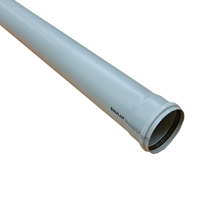 Tub canalizare interioara Valplast, PVC-U, Ø 110 mm, lungime 4 m
