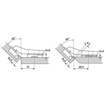 Balama aplicata Optima 45° FGV