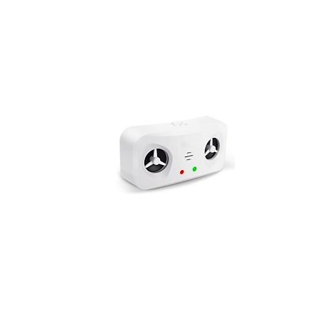 Alarma contra rozatoarelor & purificator PEST STOP, ultrasunete, alimentare la retea, alb, 125 x 68 x 68 mm 