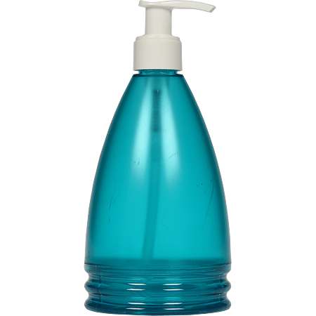 Dozator sapun lichid Tatay Aqua Turquoise, plastic, turcoaz, 17,5 x 8 x 8 cm