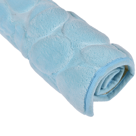 Covoras de baie Romtatay, microfibra 100%, bleu, 40 x 60 cm