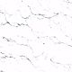 Gresie interior alb-negru Cargo White, glazurata, finisaj lucios, patrata, 60 x 60 cm