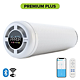 Recuperator de caldura Prana 150 Premium Plus, Wi-Fi, 12 W, 70 mc/h, mod de noapte, preincalzire, degivrare, filtru aer, senzor presiune atmosferica, senzor umiditate, senzor temperatura, senzor CO2, senzor voc, D 150 mm