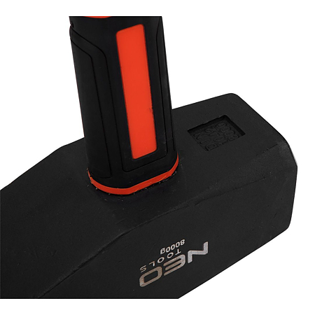 Ciocan de lacatus cu coda din fibra de sticla Neo, bimaterial 25-155, 8 kg