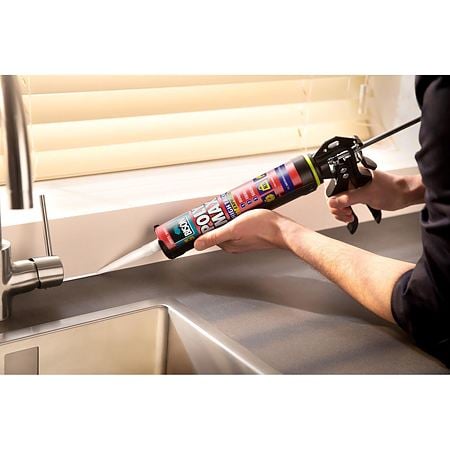 Adeziv si etanseizant BISON Poly Max High Tack Express, alb, 425g