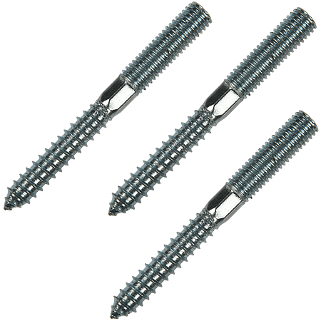 Prezon pentru lemn si metal, otel zincat, M10 x 80 mm, L45/M20