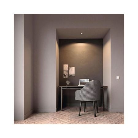 Spot patrat incastrat Philips Donegal, crom mat, 1 x 5.5 W, 90 X 90 mm