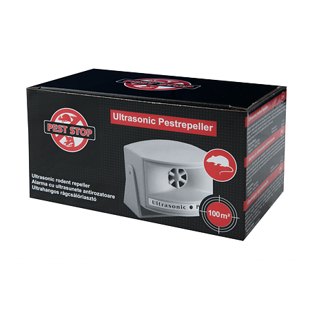 Dispozitiv antirozatoare Pest Stop Ultrasonic PestRepeller, cu ultrasunete, 9V, 105 x 92 x 78 mm Dispozitiv antirozatoare Pest Stop Ultrasonic PestRepeller, cu ultrasunete, 9V, 105 x 92 x 78 mm