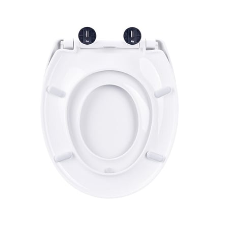 Capac WC Wirquin cu reductie pentru copii soft-close, plastic, rotund, alb