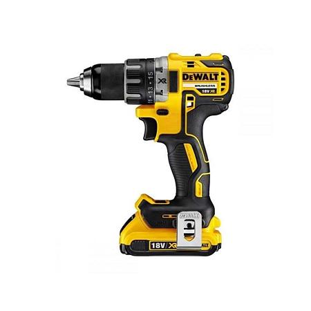 Masina de gaurit si insurubat DeWalt DCD791D2, 18 V XR, 2 x 2Ah, motor fara perii, mandrina rapida 